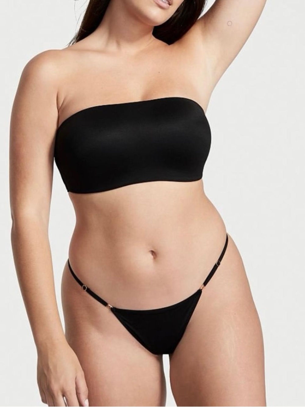 Victoria’s Secret Love Cloud Wireless Strapless Bra in Black Size Large NTW 🛍️